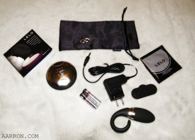 LELO doesn't skimp on their products, look at this stuff!