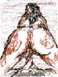 Reverse Cowgirl Erotic Art