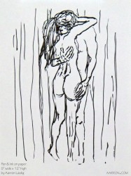 Loving you afterwards erotic sketch