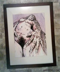 framed up art