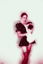 Untitled French maid themed photo manipulation