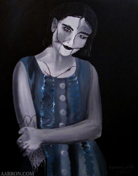 Non named Zombie Doll Painting