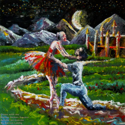 Come With Me fine art dance painting by Aarron Laidig