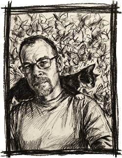 The artist Aarron Laidig